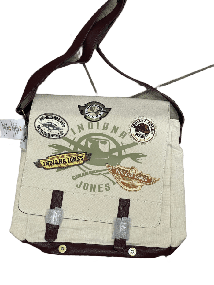 Disney Indiana Jones Patch Messenger Bag - World of Treasures