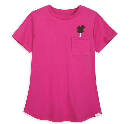 Disney Her Universe Mickey Bar Pocket Ladies Shirt - World of Treasures