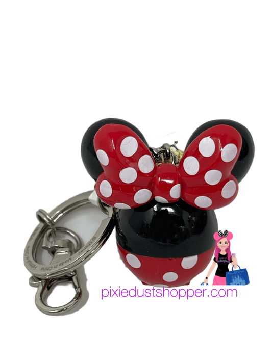 Disney Minnie Mouse Popcorn Bucket Keychain Clip - World of Treasures