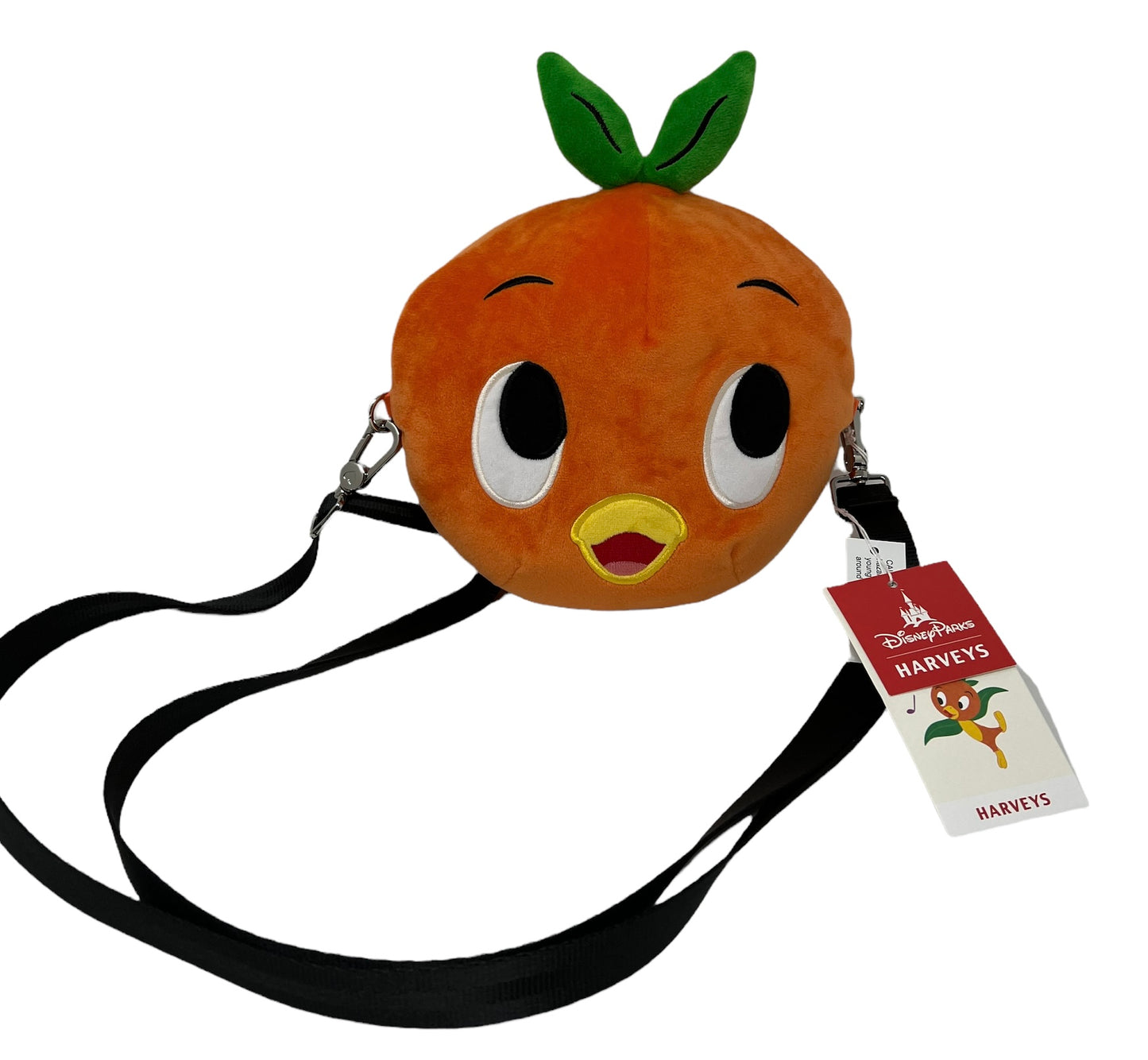 Disney X Harveys Orange Bird Plush Crossbody Purse