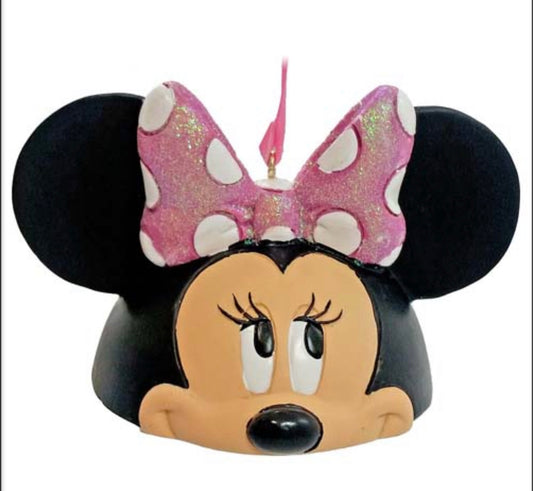 Disney Minnie Mouse Ear Hat Christmas Ornament