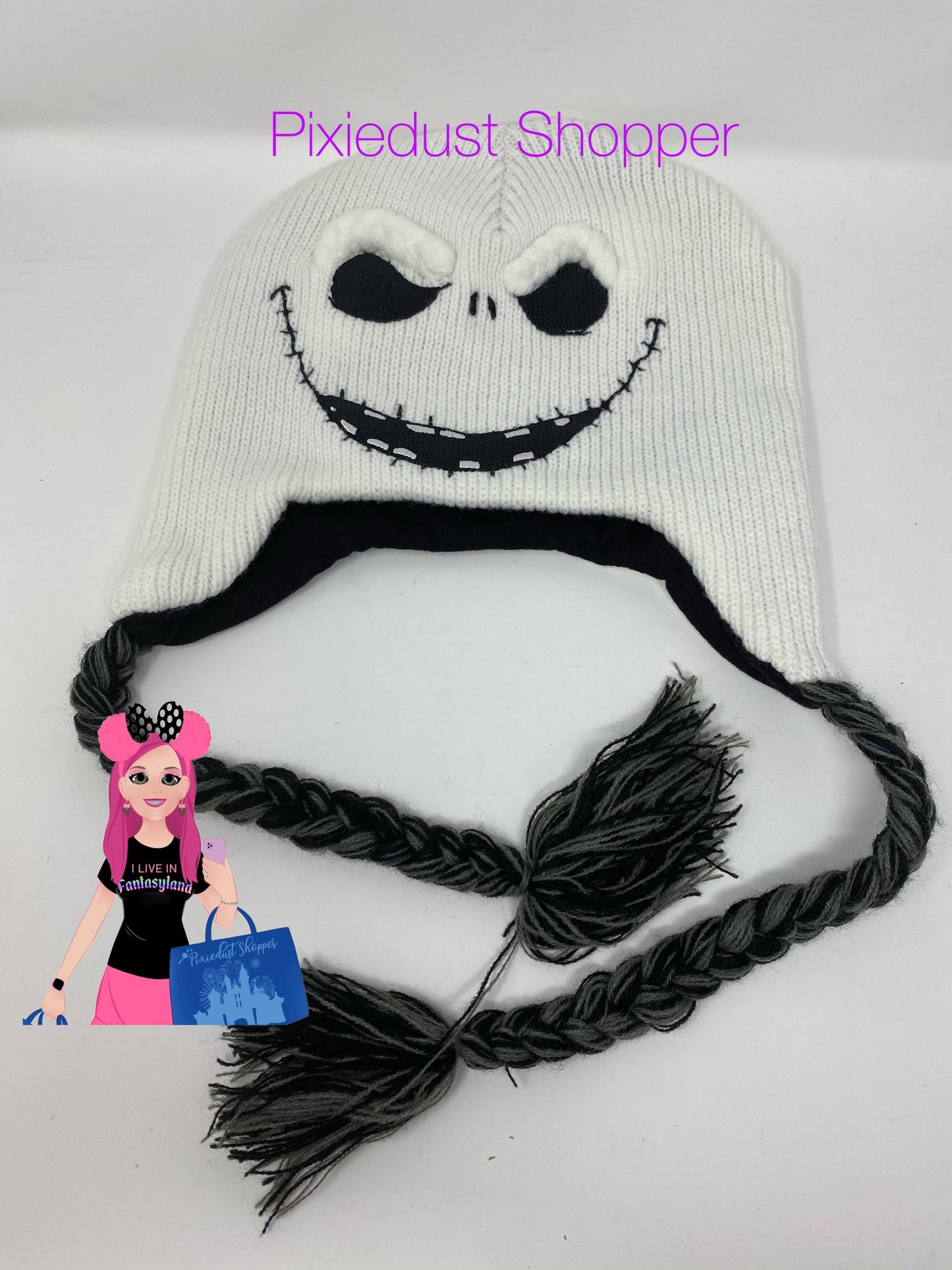 Disney Nightmare Before Christmas Jack Skellington Trapper Hat - World of Treasures