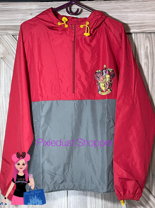 Universal Studios Harry Potter - Gryffindor Windbreaker Jacket - World of Treasures