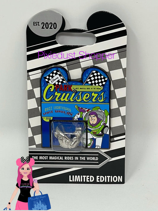 Disney Park Cruisers Toy Story Buzz Lightyears Space Ranger Spin Pin- Limited Edition - World of Treasures