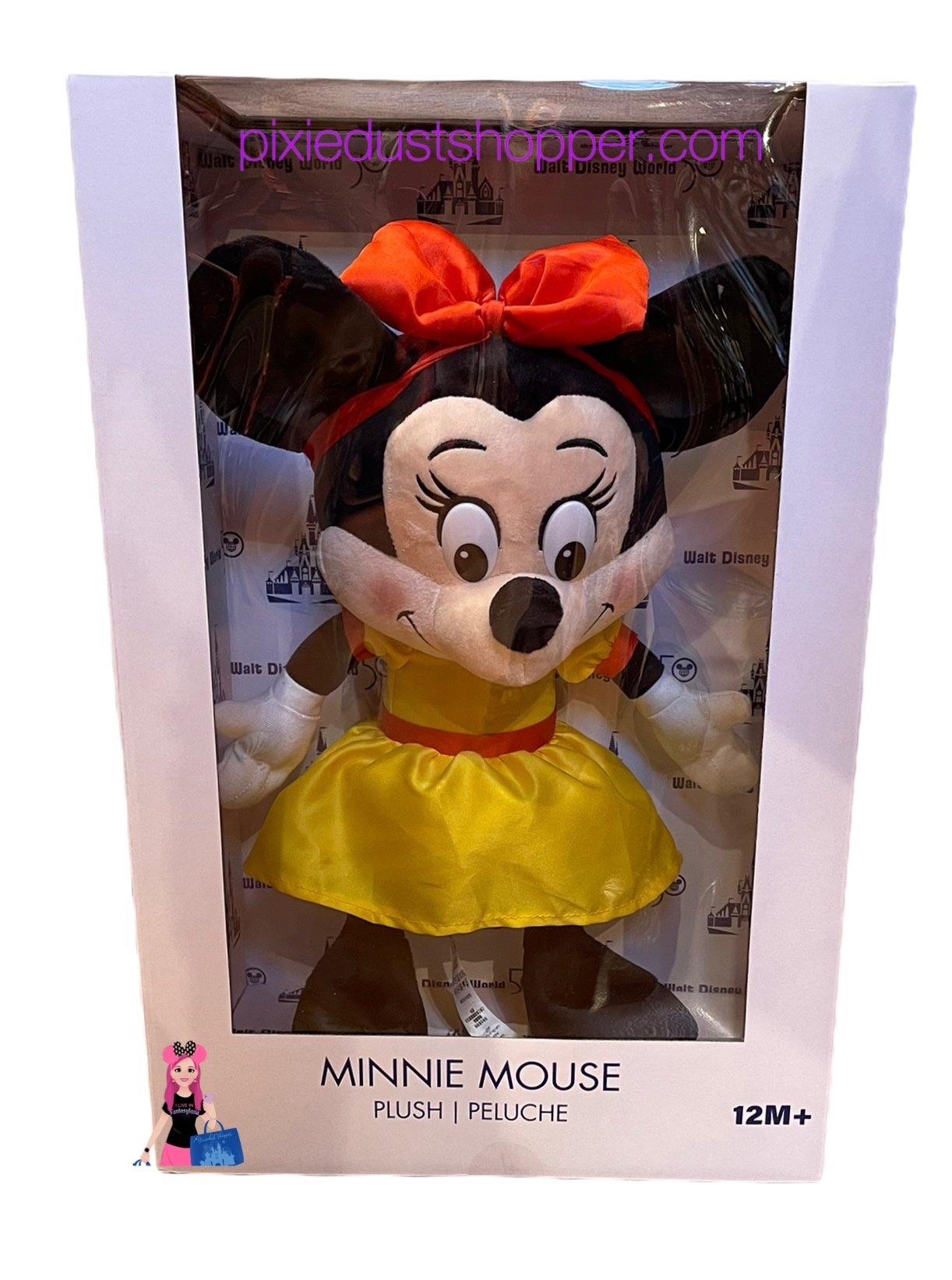 Walt Disney World 50th Anniversary Retro Minnie Vault Plush - World of Treasures