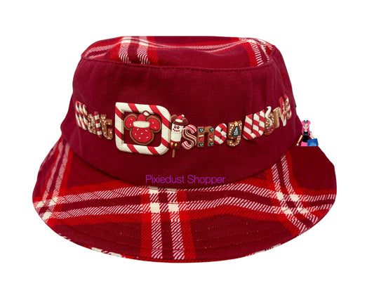 Walt Disney World Mickey Snack Holiday Bucket Hat for Adults by Spirit Jersey