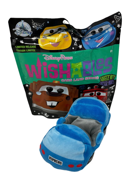 Disney Cars Land Wishables-Blue Racer Varient
