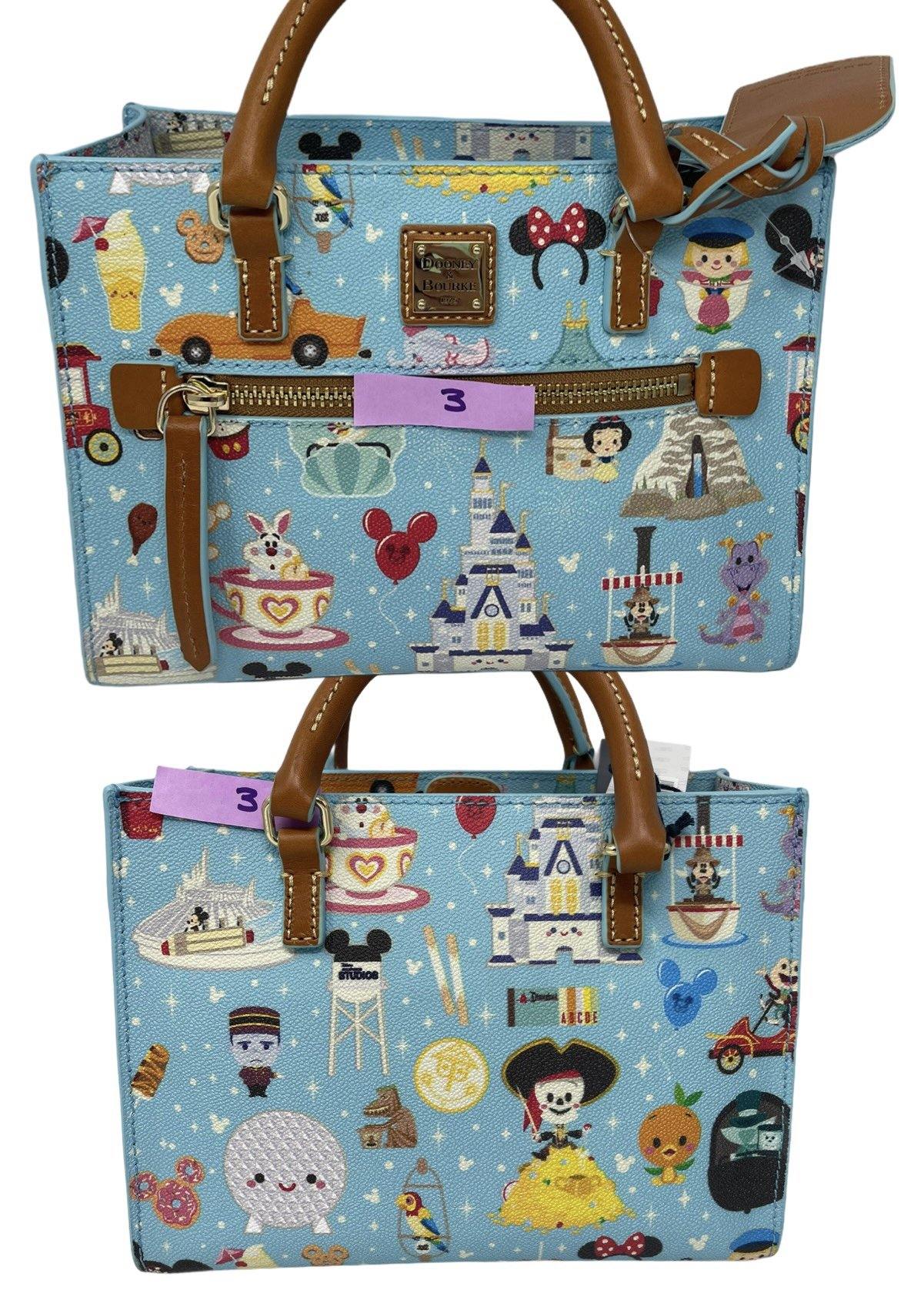 Disney Parks Dooney & Bourke Zip Crossbody Bag by Jerrod Maruyama - World of Treasures