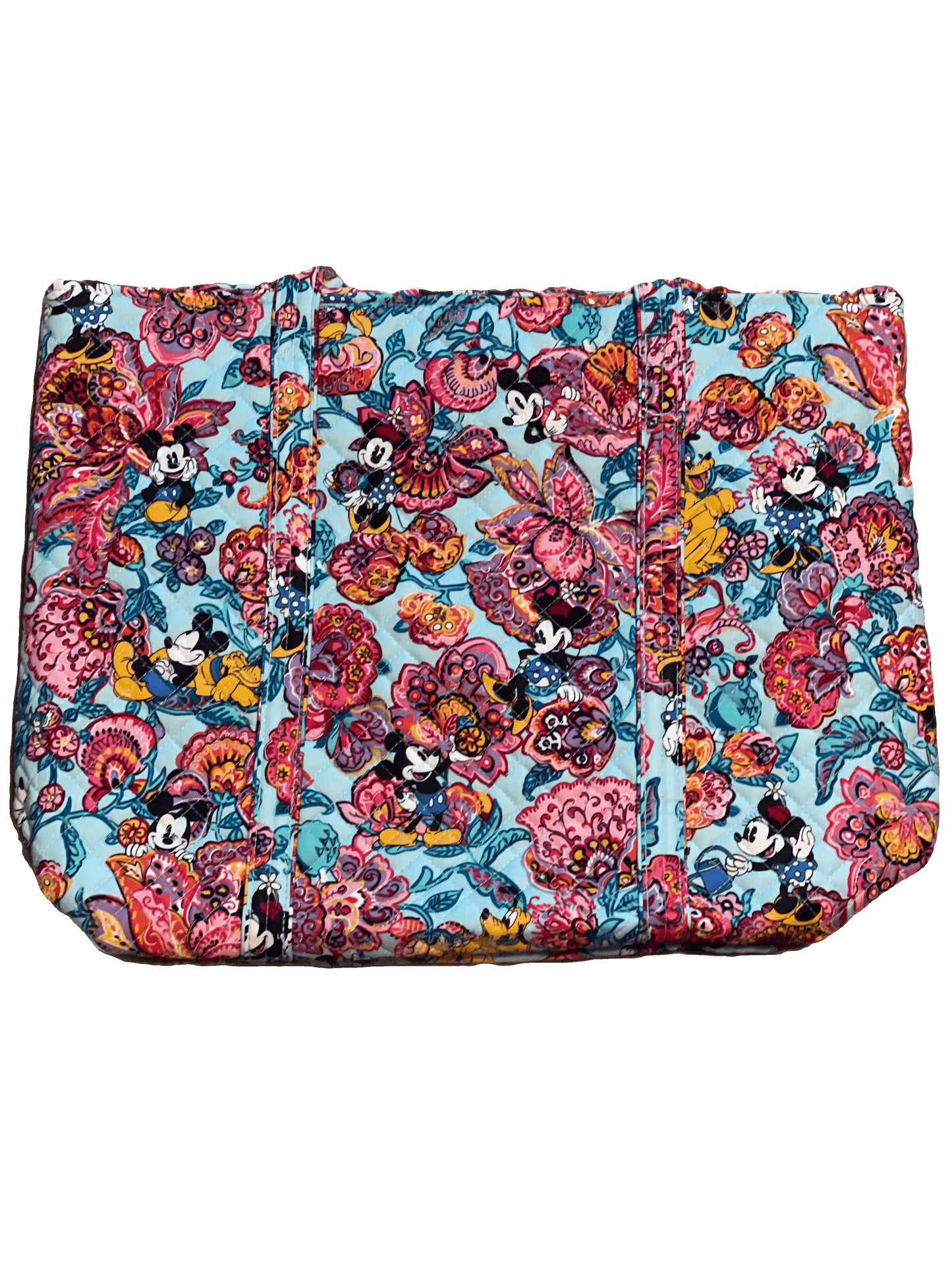 Disney Mickey Mouse and Friends Colorful Garden Iconic Vera Tote by Vera Bradley - World of Treasures