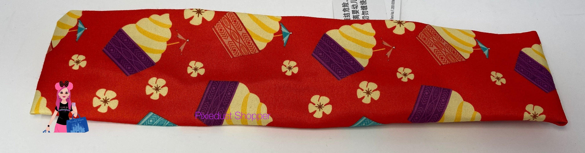 Disney Pineapple Dole Whip Hair Headband Wrap - World of Treasures