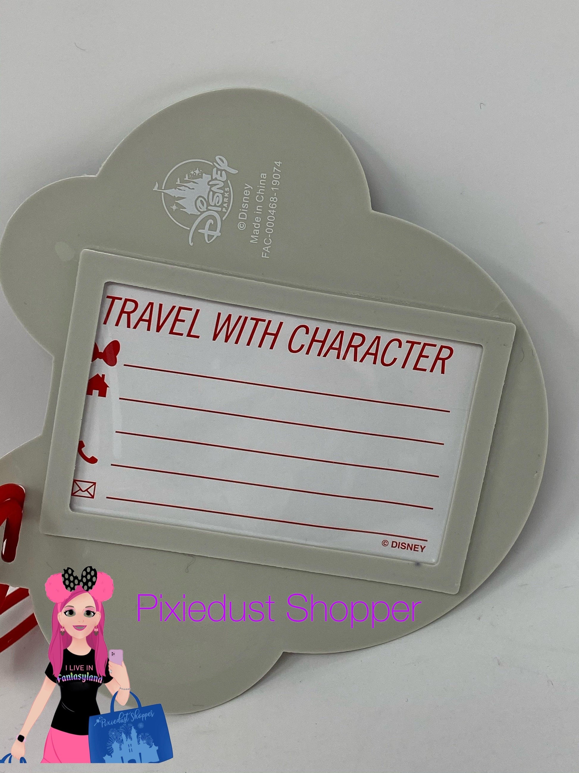 Disney Minnie Mouse Ear Headband Luggage Tag - World of Treasures