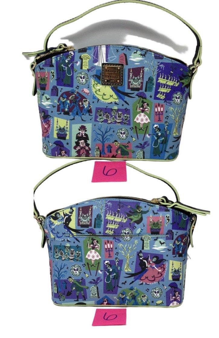 Disney Dooney and Bourke The Haunted Mansion Crossbody Bag Purse - World of Treasures