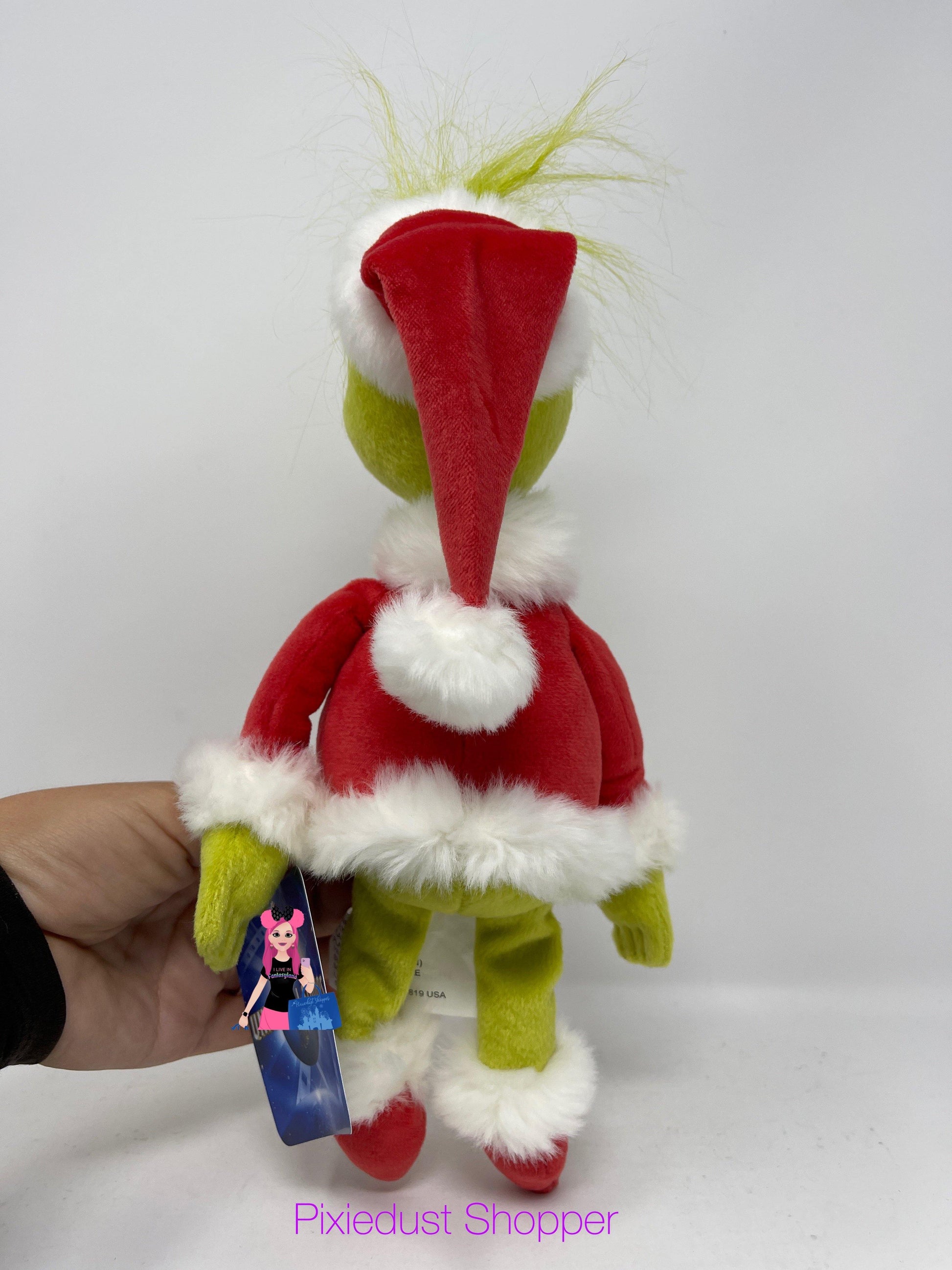 Universal Santa Grinch 11” Plush Doll - World of Treasures