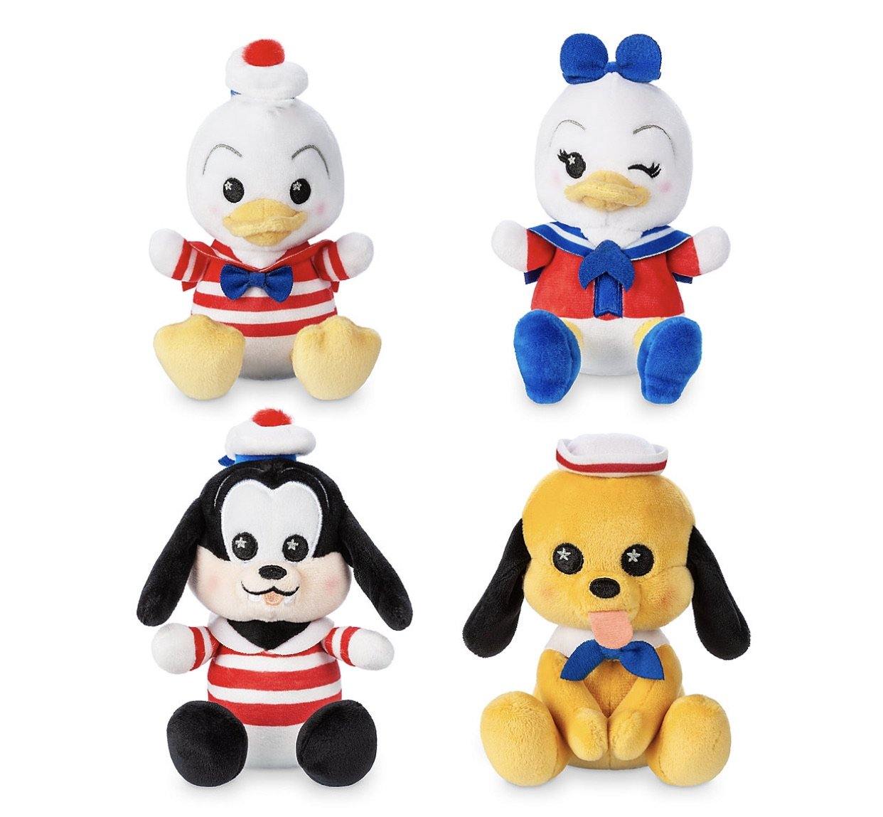 Disney Cruise Line- Goofy, Pluto, Donald OR Daisy Wishables Plush-Your Choice - World of Treasures