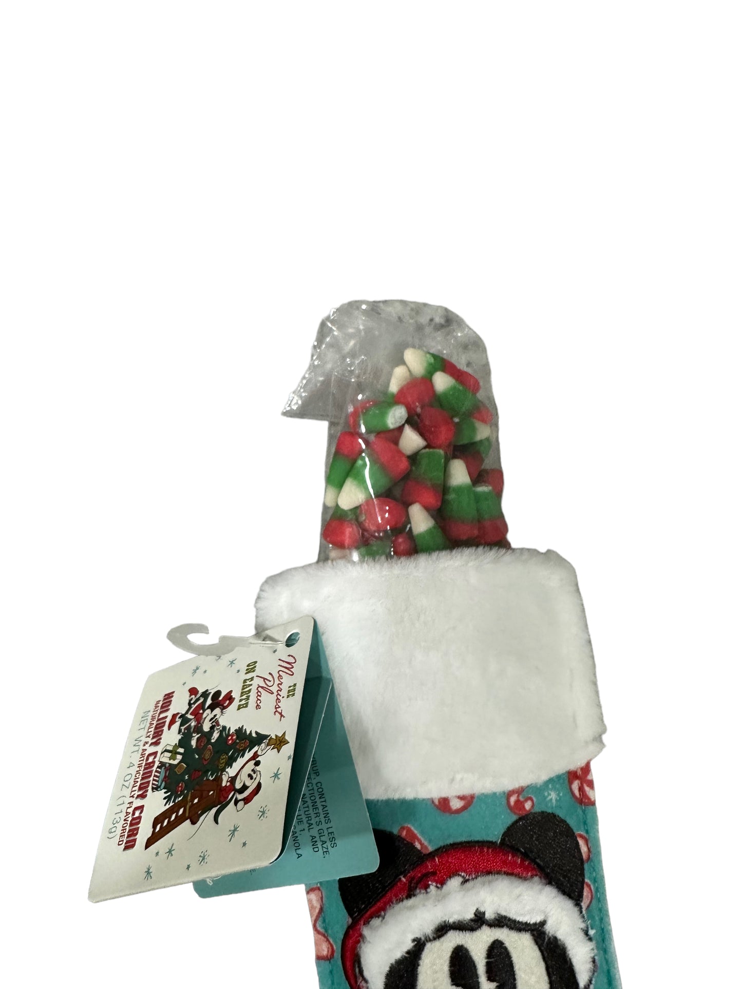 Disney Mickey Felt Stocking with Candy