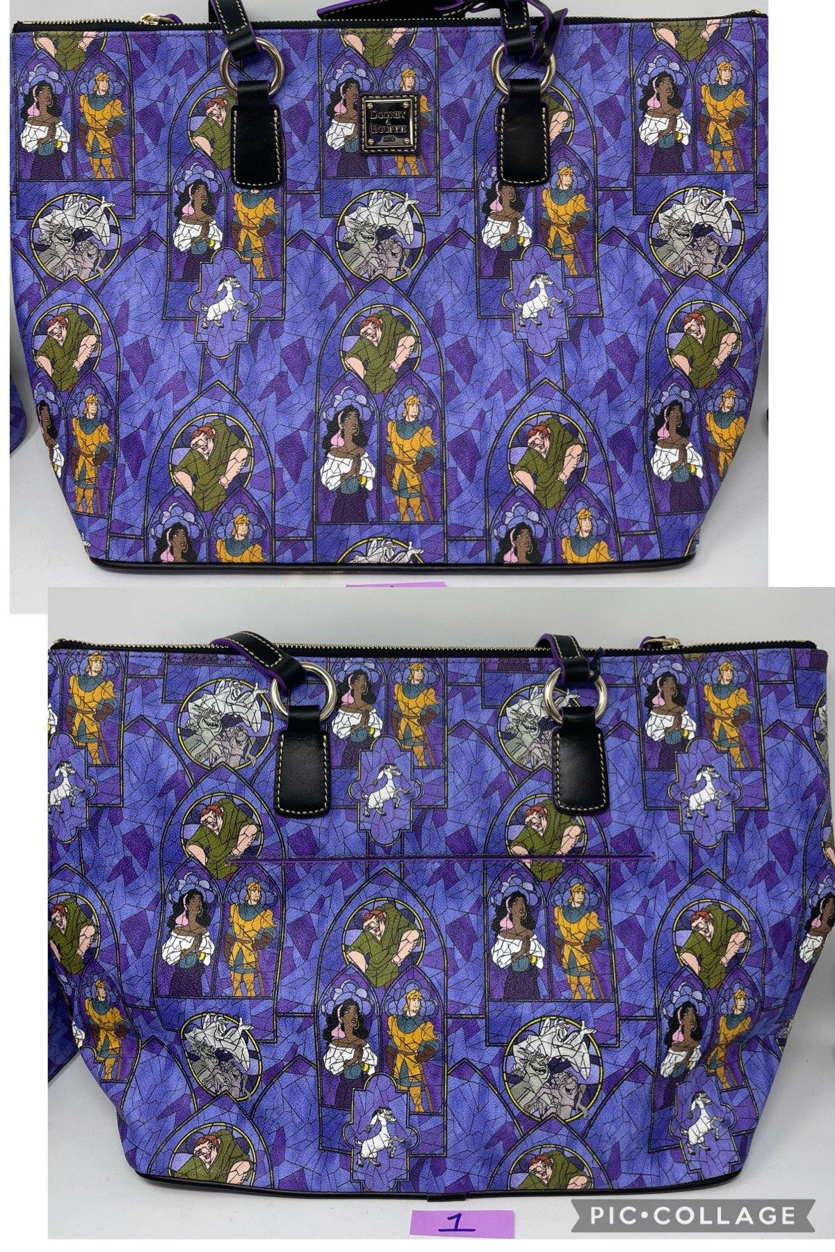 Disney The Hunchback of Notre Dame Dooney & Bourke Tote Bag Purse - World of Treasures