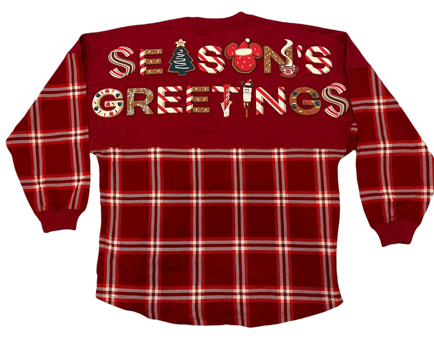 Disney Season’s Greetings Snack Plaid Spirit Jersey