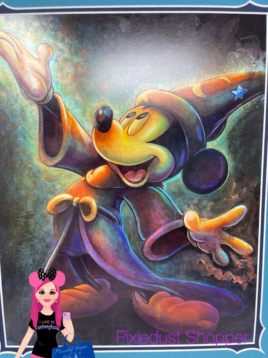 Disney Print "Magical Wonder" by Darren Wilson 14x18" Matted Print - World of Treasures