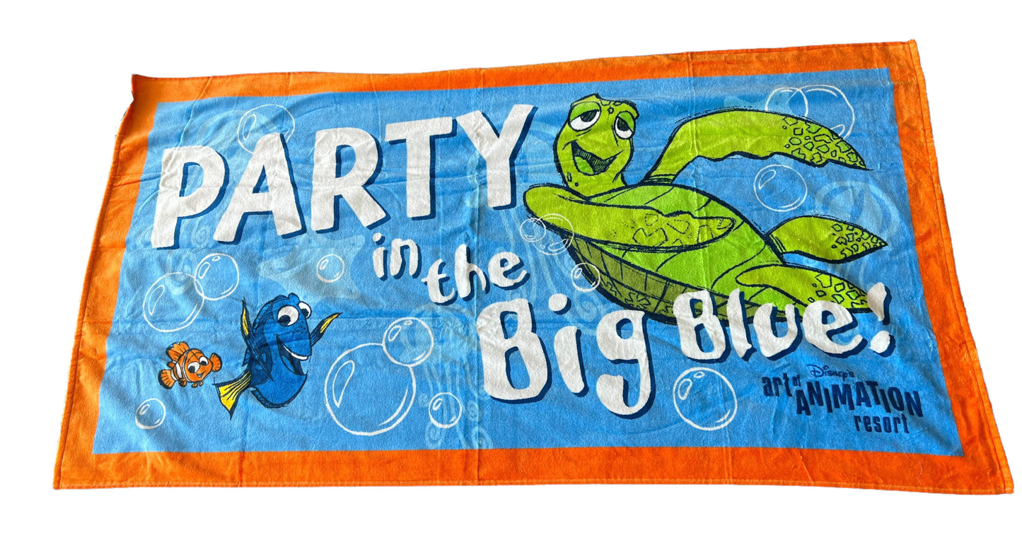 Disney Art of Animation Crush Nemo Beach Towel