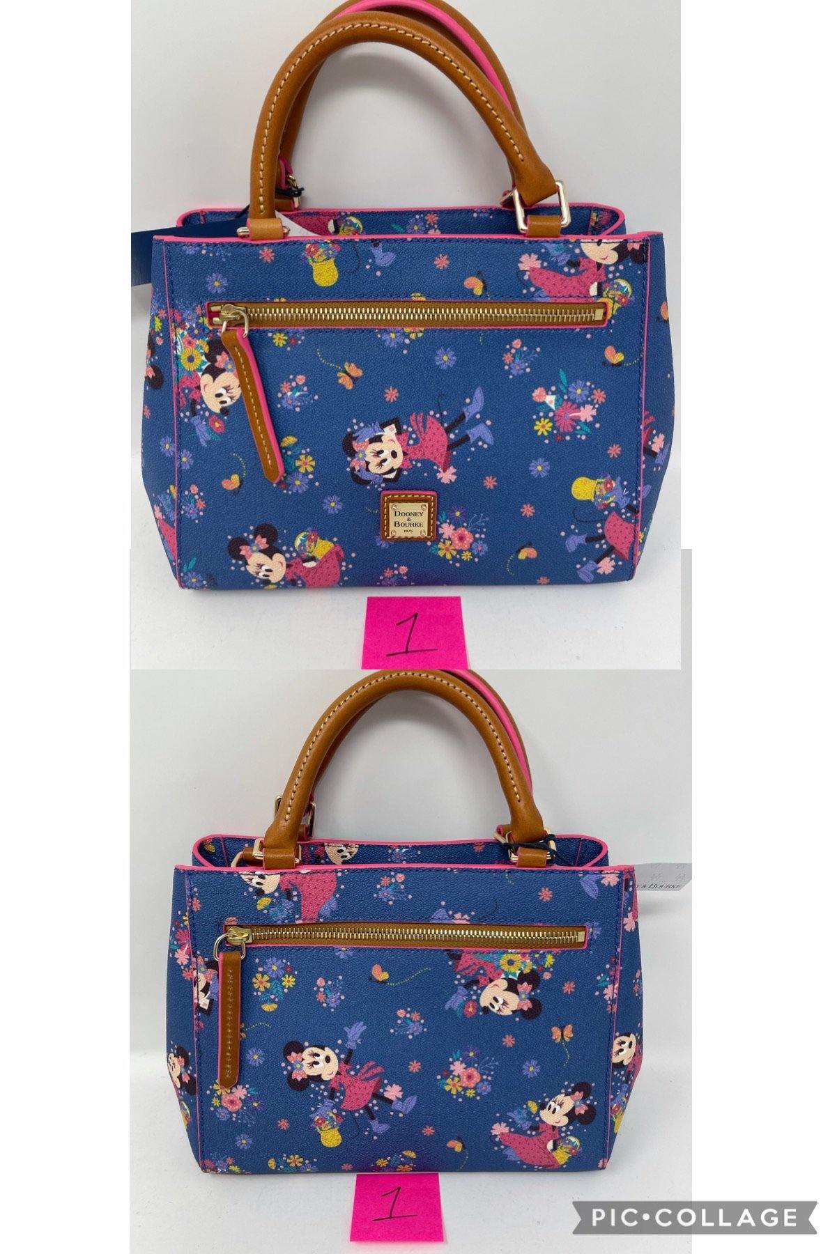 Disney Epcot International Flower & Garden Festival 2021 Dooney & Bourke Satchel - World of Treasures