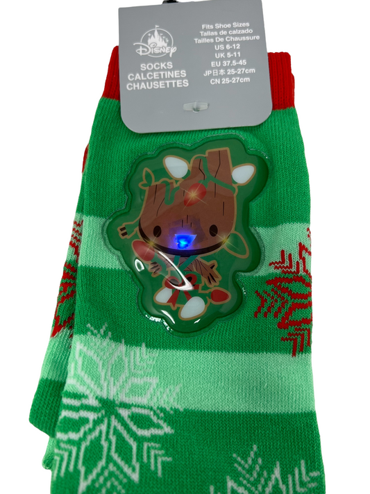 Disney Marvel Light Up Groot Socks