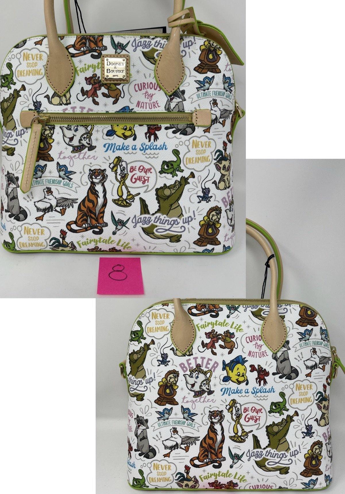 Disney Sidekicks Dooney & Bourke Satchel Crossbody Purse –Passholder - World of Treasures