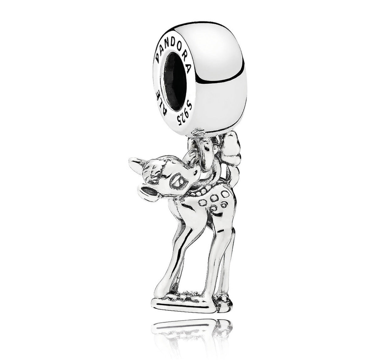 Disney Pandora Sterling Silver Bambi Dangle Charm