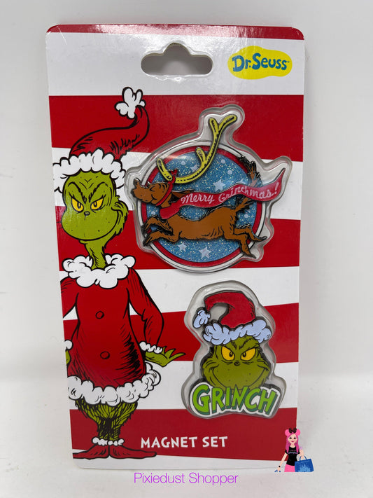 Universal Studios Grinch Magnet Set - World of Treasures