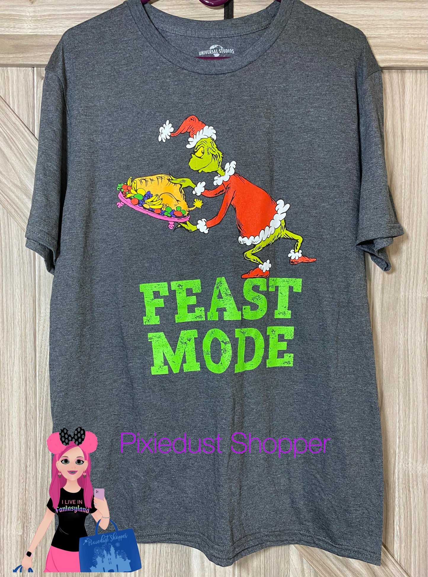 Universal Studios The Grinch Feast Mode Shirt - World of Treasures