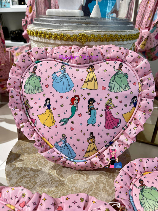 Disney X Stoney Clover Princess Heart Pouch - World of Treasures