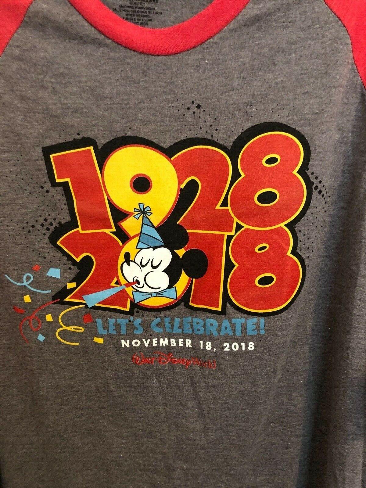 Mickey Mouse 90th Birthday Shirt Let's Celebrate Walt Disney World - World of Treasures